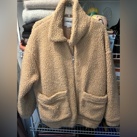 I.Am.Gia Pixie Teddy Coat size small - Picture 3 of 4